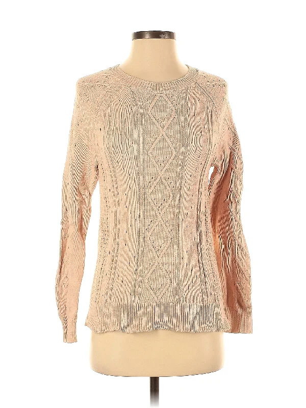 Pullover Sweater Elbow Length Sleeve