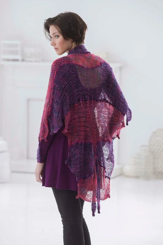Butterfly Shawl (Crochet) Stylish Cashmere Shawl Wrap