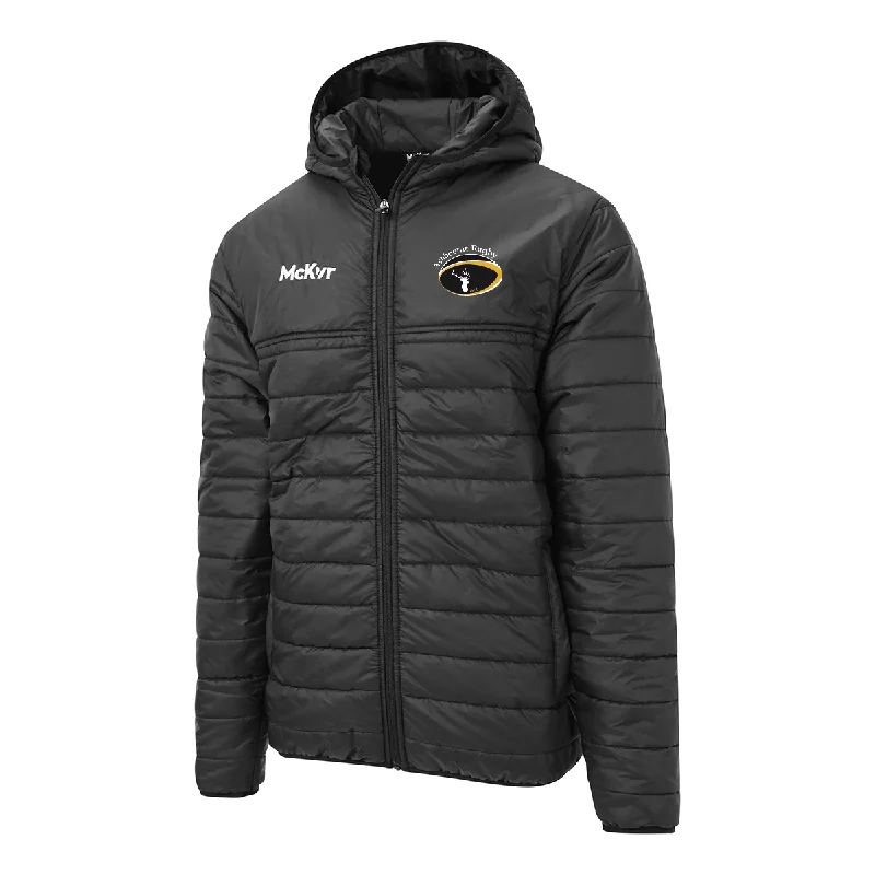 Mc Keever Ashbourne Rugby Core 22 Puffa Jacket - Adult - Black Denim Jacket Leather Jacket Suede Jacket