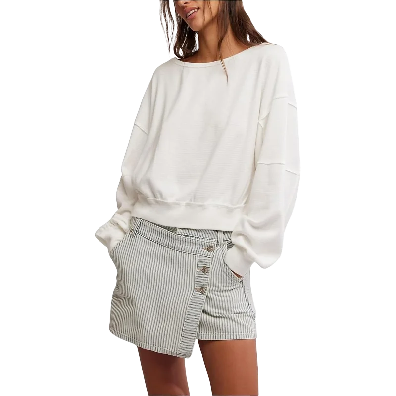 Women's Ife Pullover Ruffle Sleeve Feminine