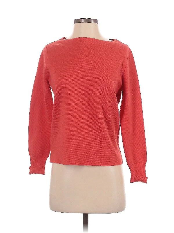 Wool Pullover Sweater Bell Sleeve Stylish