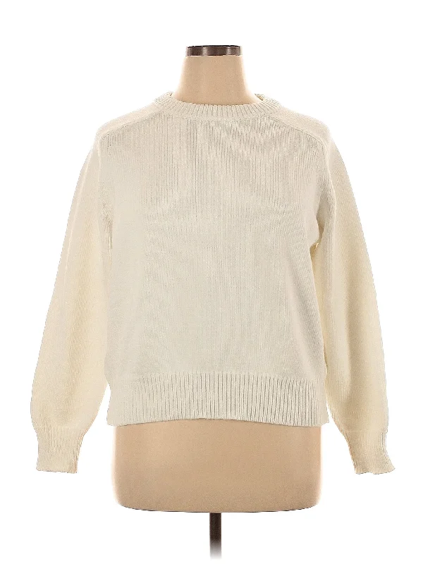 Pullover Sweater Batwing Sleeve Top