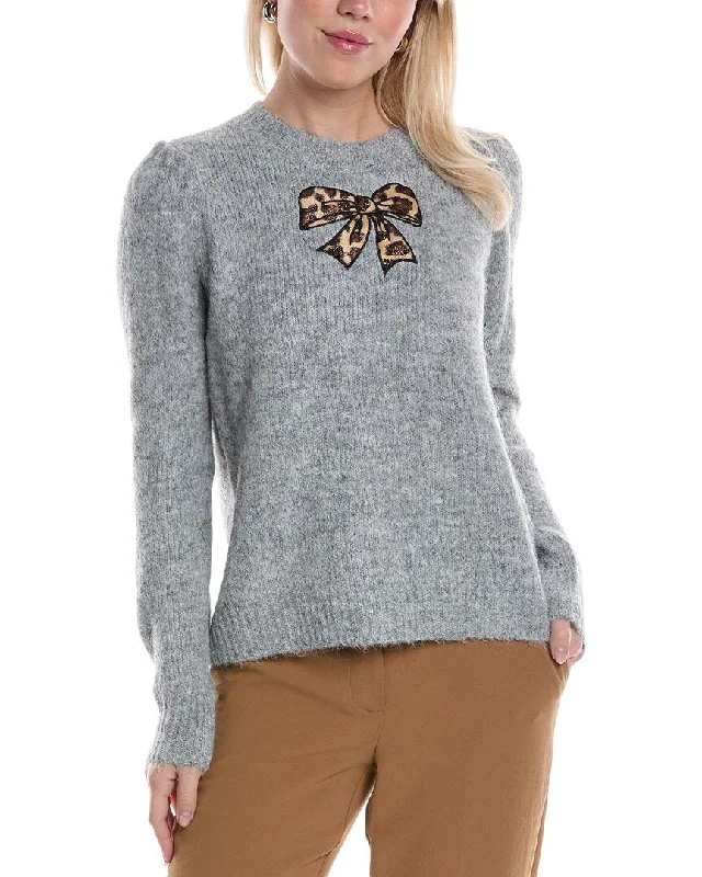 ANNA KAY Lovita Cashmere-Blend Pullover Seamless Knit Pullover