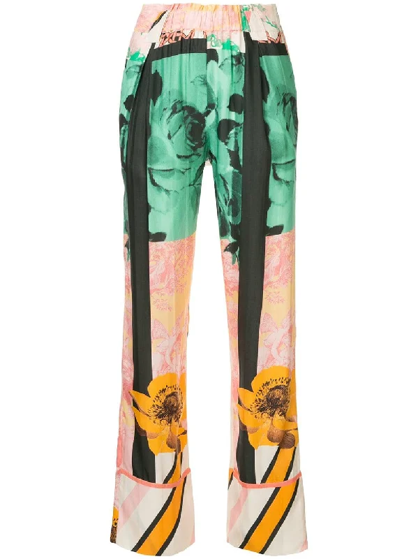 multi-print trousers Trousers Timeless Classic