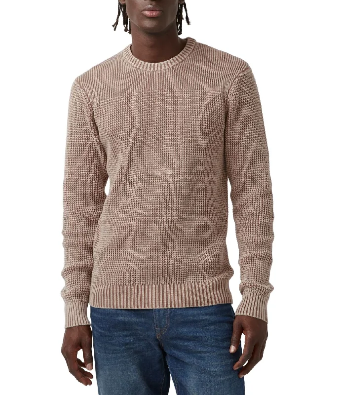 Washy Pullover Sweater Ruffle Sleeve Feminine