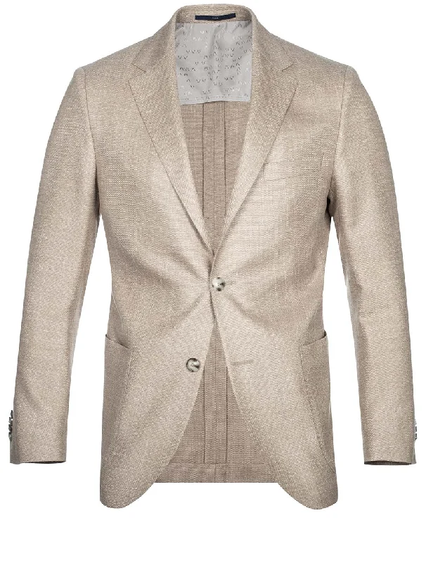 Sports Jacket Beige Jacket Blazer Coat