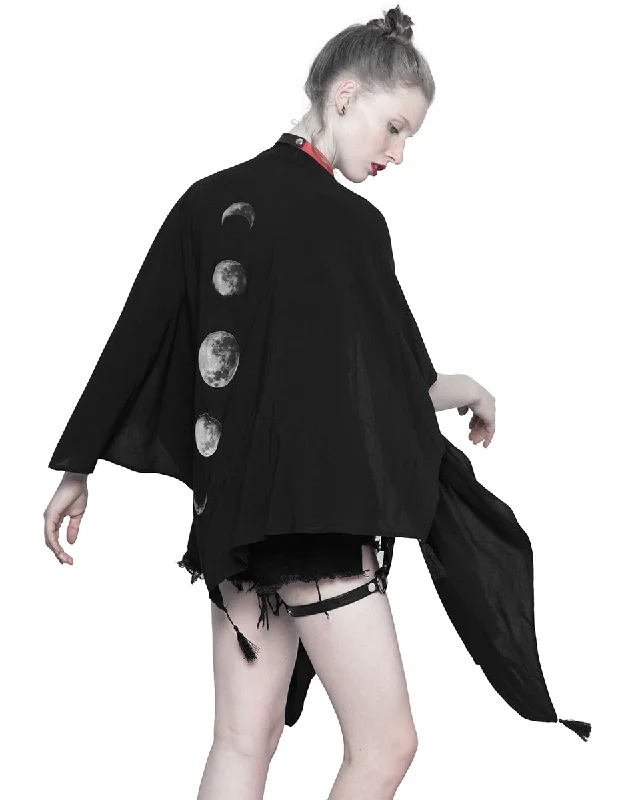Punk Rave Daily Life Ostara Womens Gothic Shawl Classic Cashmere Shawl Scarf