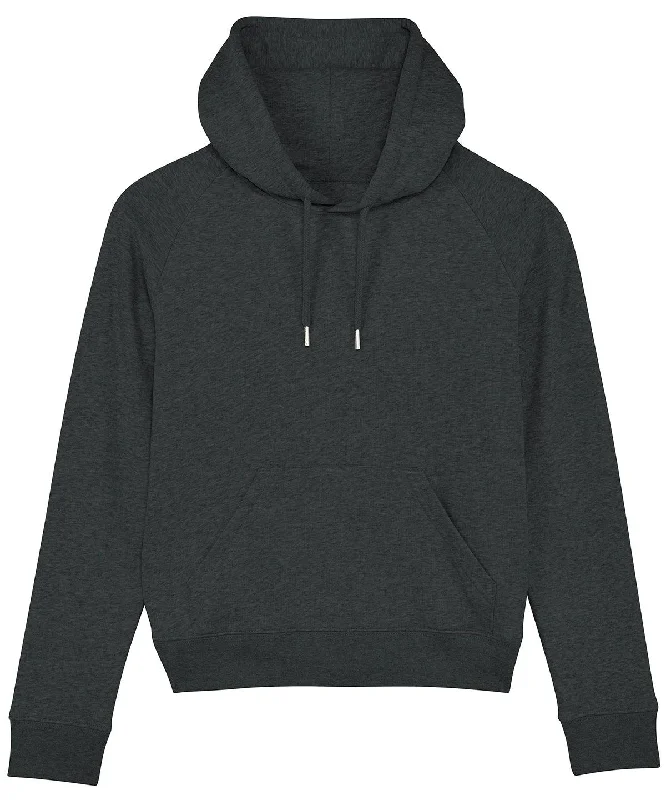 Dark Heather Grey - Women's Stella Trigger iconic hoodie sweatshirt  (STSW148) Oversized Hoodie Comfort Casual