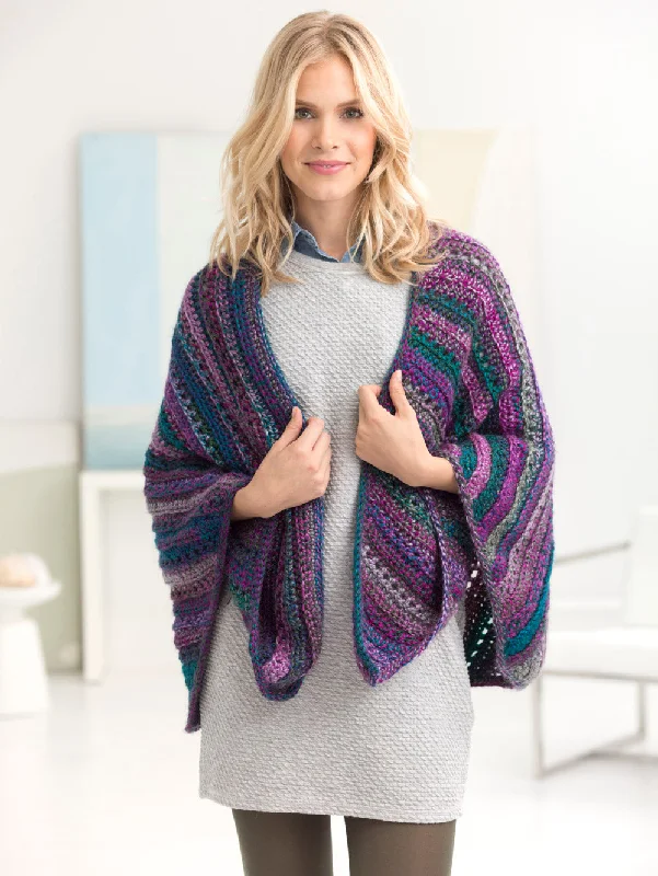 Multidirectional Shawl (Crochet) Comfortable Cotton Shawl Wrap