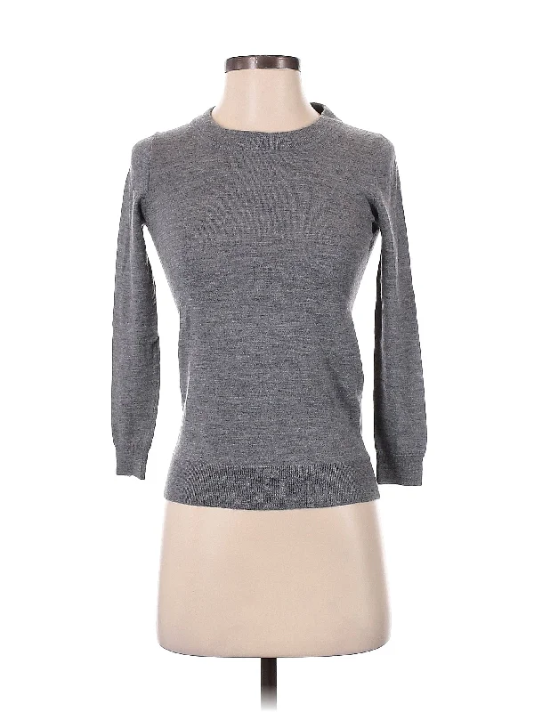 Pullover Sweater Peter Pan Collar