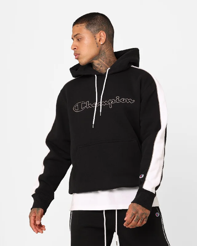 Champion Rochester City Hoodie Black/Grey Hoodie with Emblem Brand Identity