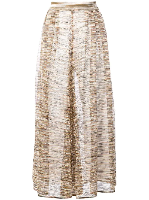 layered woven trousers Trousers Fleece Cozy