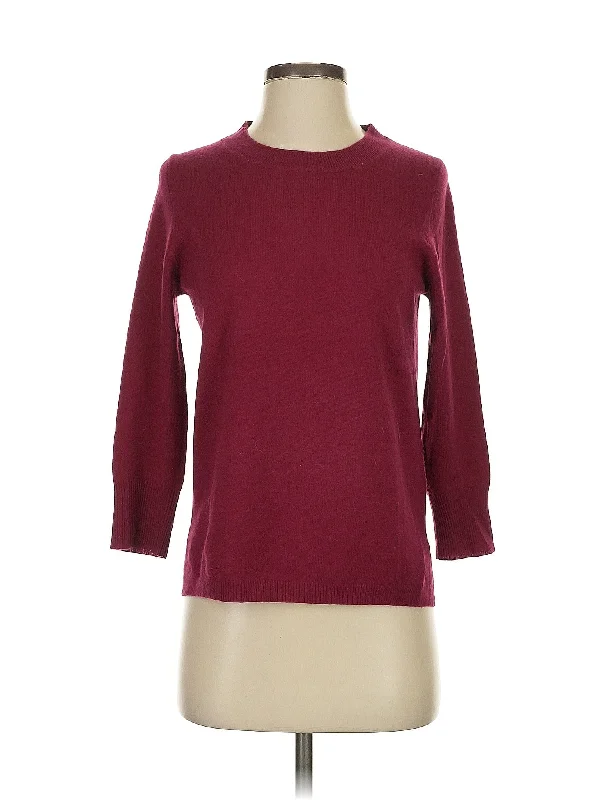 Cashmere Pullover Sweater Seamless Knit Pullover