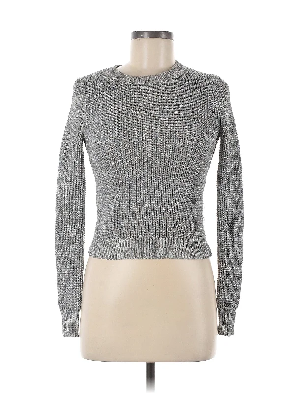Pullover Sweater Textured Knit Design