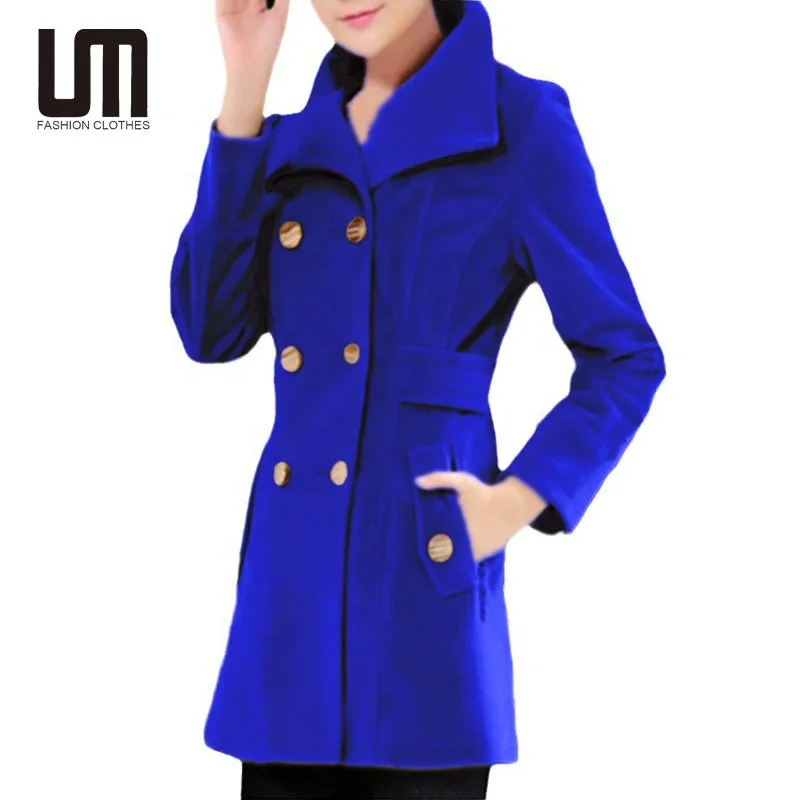 Liu Ming Autumn Winter 2024 Trends Women Fashion Single Breasted Outerwear Woolen Jacket Elegant Coat Insulated Jacket Fitted Jacket Loose Jacket