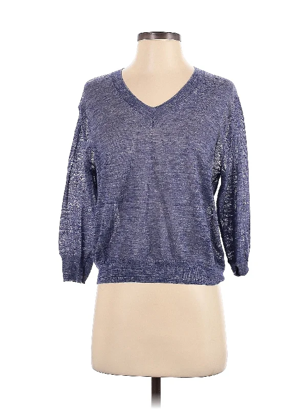 Pullover Sweater Cold Shoulder Design