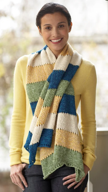 Airy Waves Shawl (Knit) Trendy Crochet Shawl Scarf