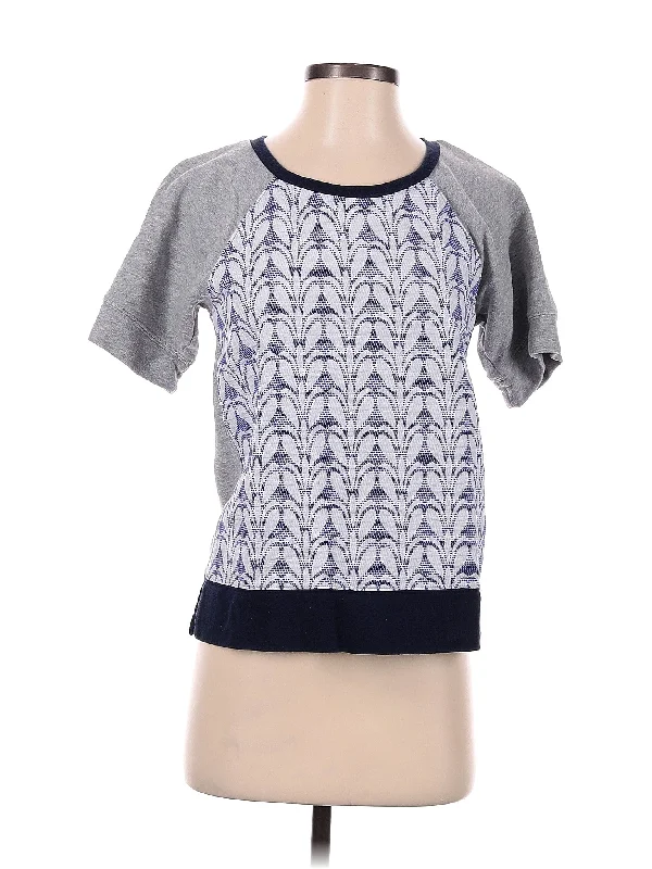 Pullover Sweater Shirred Sleeve Feminine