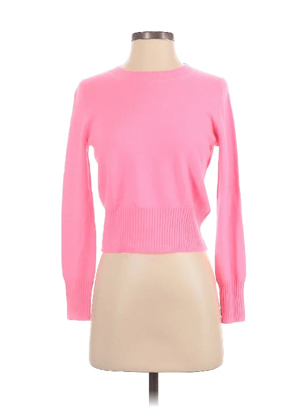 Cashmere Pullover Sweater One Shoulder Top