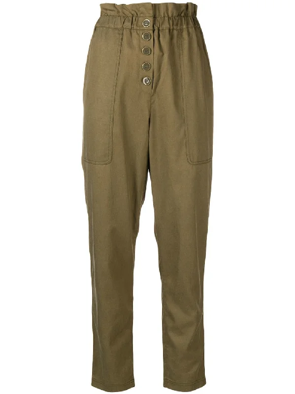 Owen trousers High Waist Slim Fit Ankle Length