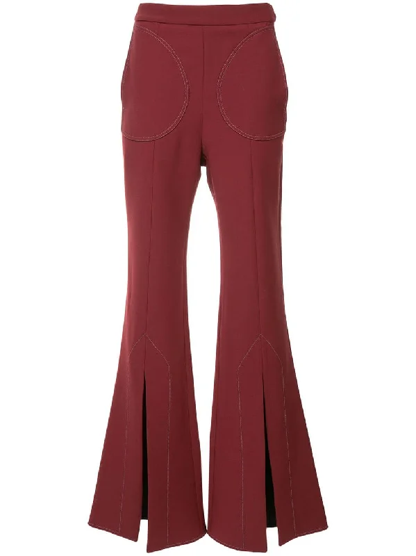 Aalto long flared trousers Trousers Business Professional
