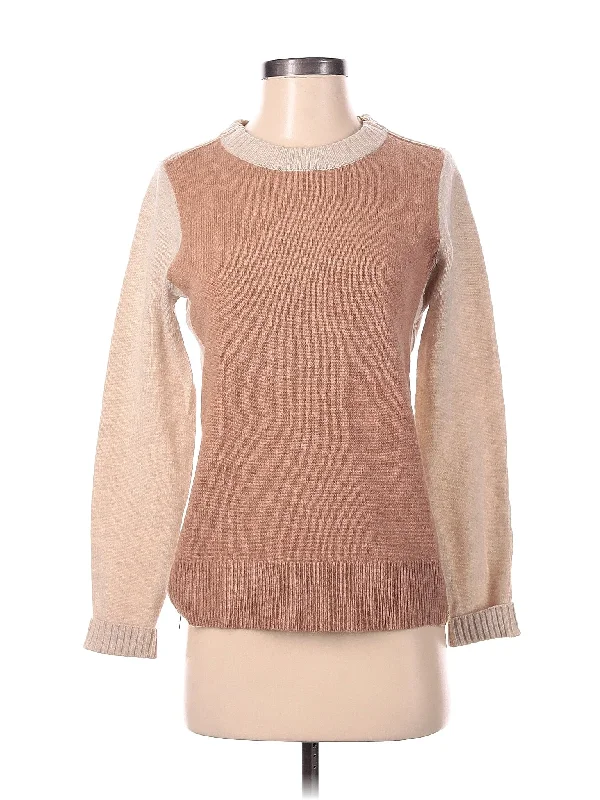 Pullover Sweater Cold Shoulder Design