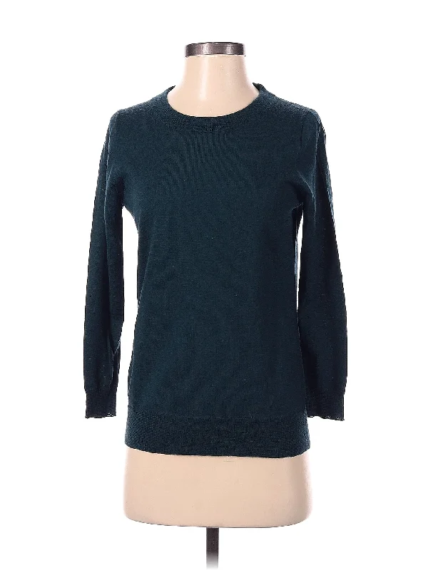 Wool Pullover Sweater Crew Neck Wool