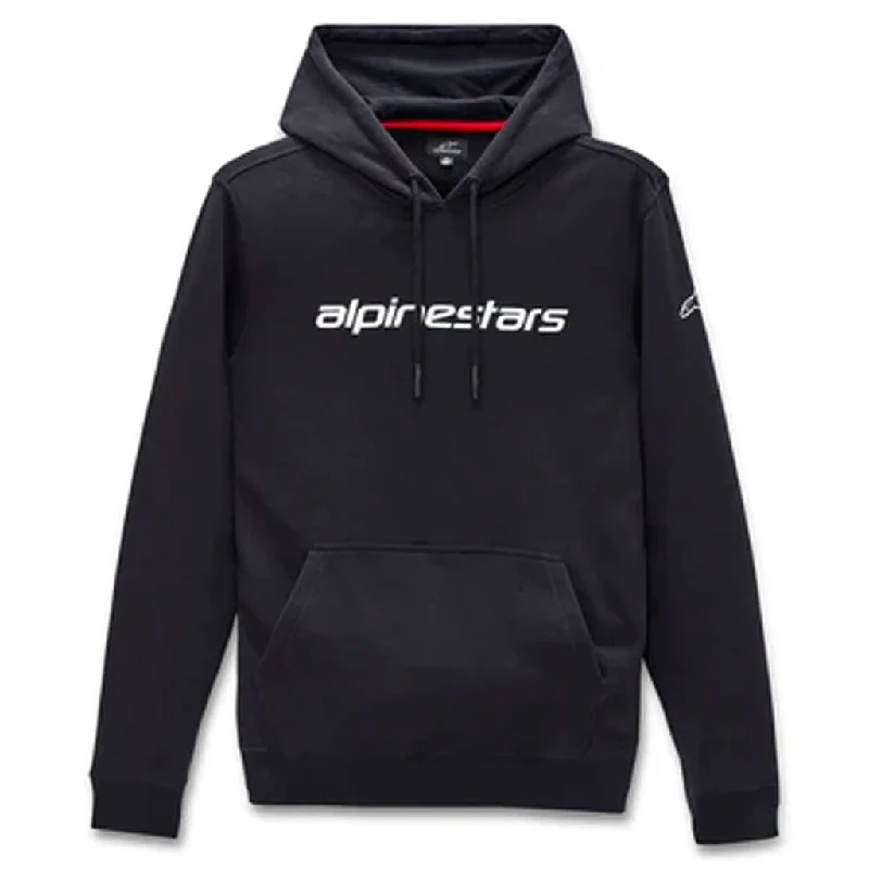 Alpinestars - Linear Black Hoodie Graphic Hoodie Design Print