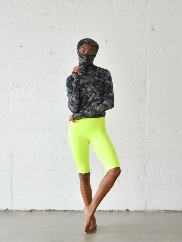 WOMEN'S HOODED PULLOVER RASH - STORM Shawl Collar Sweater