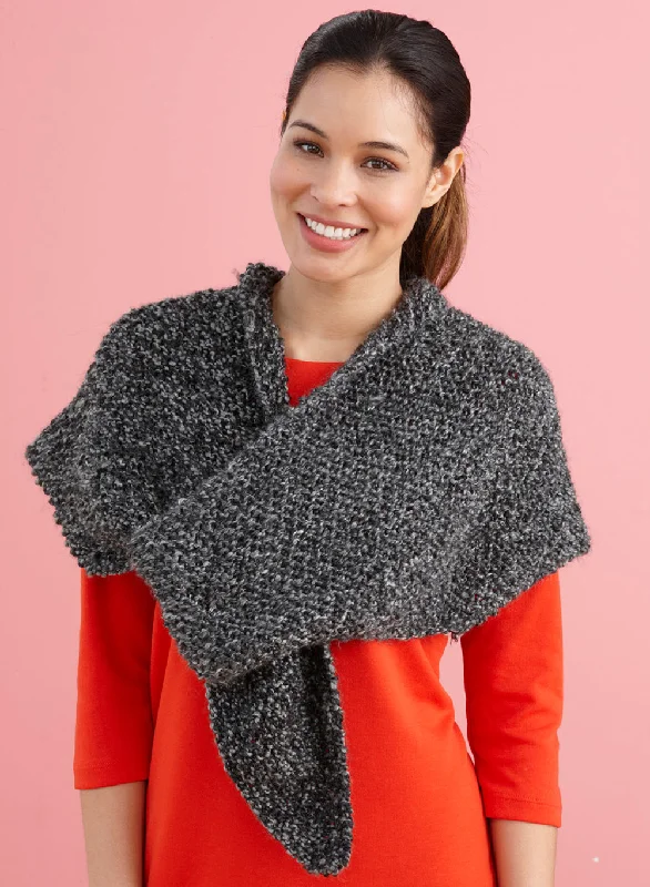 V Shawl (Knit) - Version 6 Elegant Silk Shawl Wrap