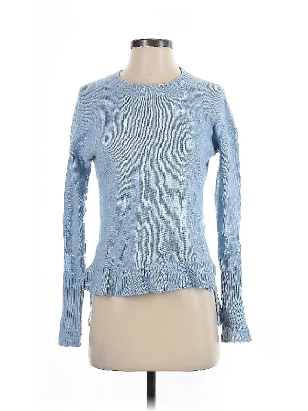 Pullover Sweater Puff Sleeve Stylish