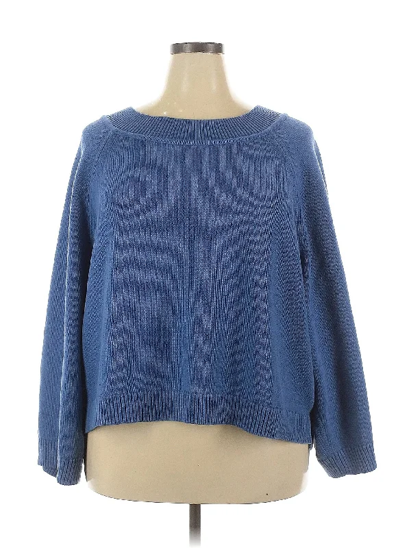 Pullover Sweater Three Quarter Sleeve