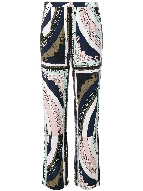 constellation printed trousers Trousers Occasion Special
