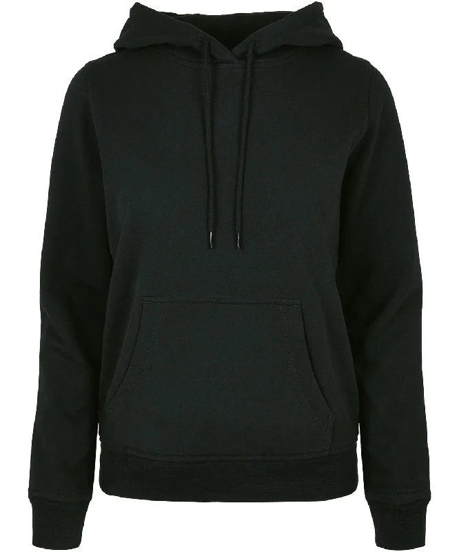 Black - Women's basic hoodie Hoodie with Full-Zip Functional Layering