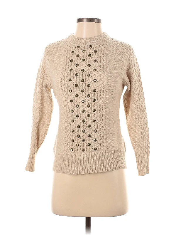 Wool Pullover Sweater Set Sleeve Pullover