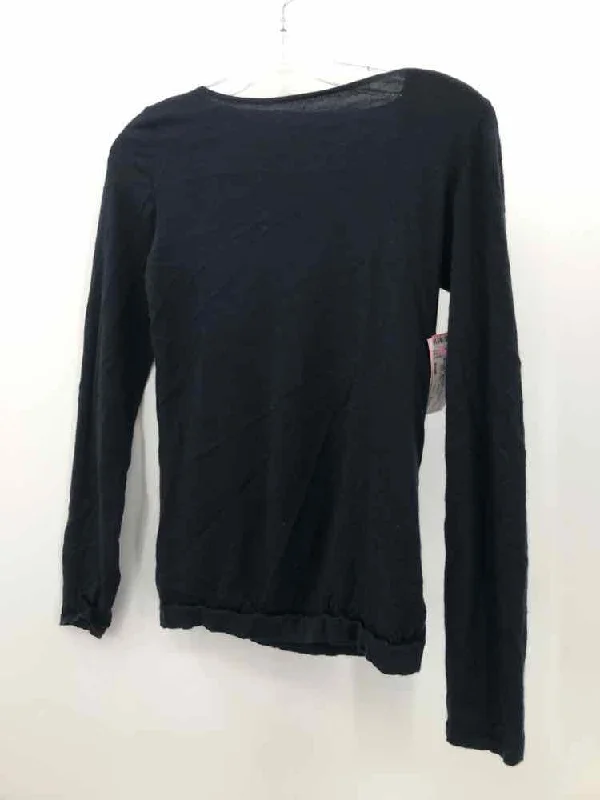 Pre-Owned Brunello Cucinelli Navy Size Small Sweater Fleece Sweater Nylon Polyester