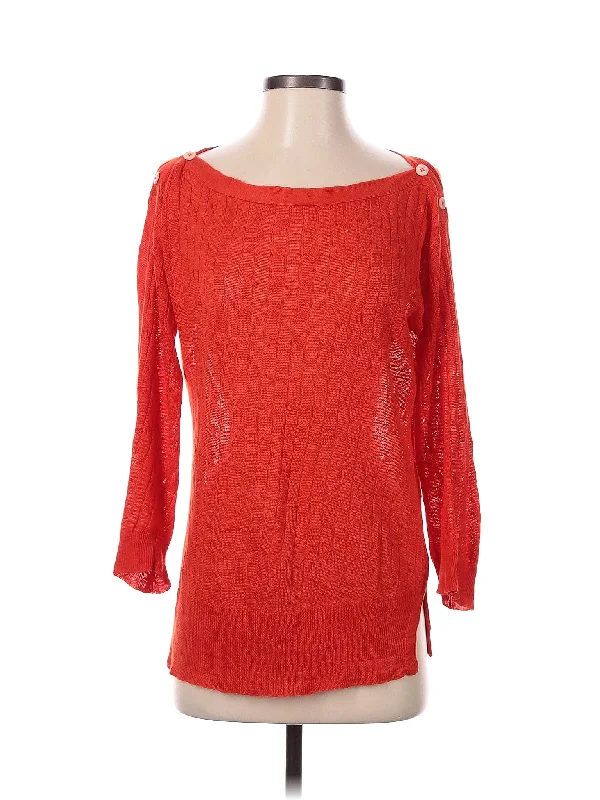 Pullover Sweater Batwing Sleeve Top