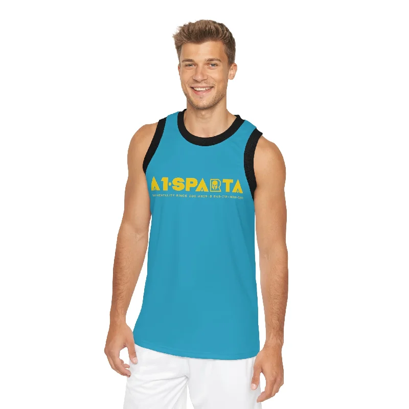 A1-Sparta Unisex Basketball Jersey (AOP) Soft Jersey Shirt