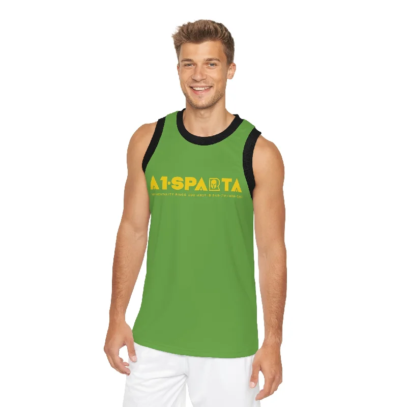 A1-Sparta Unisex Basketball Jersey (AOP) Travel Jersey Tee