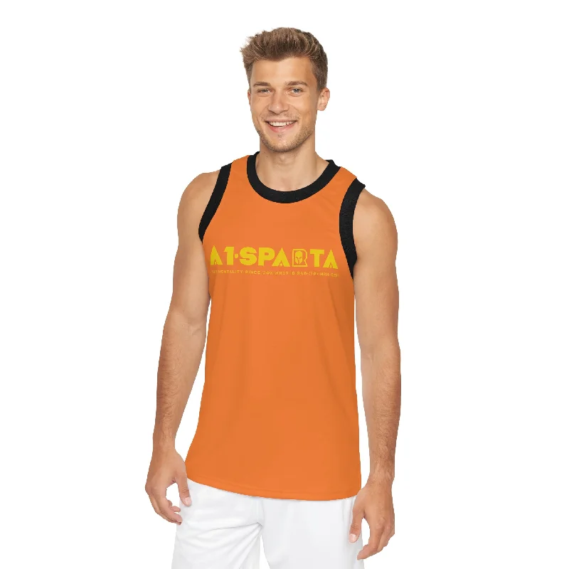 A1-Sparta Unisex Basketball Jersey (AOP) Business Jersey Tee