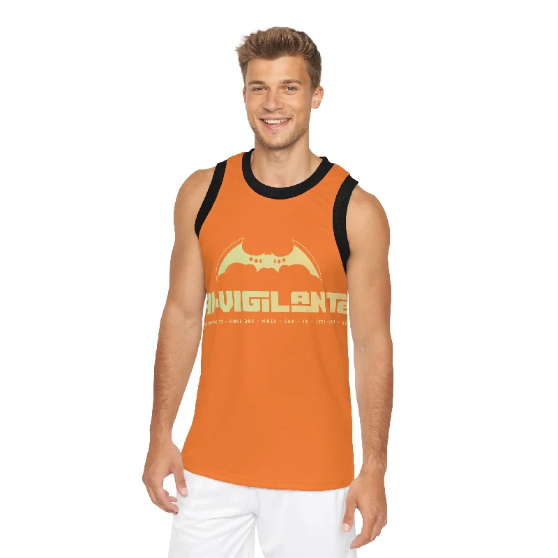 A1-Vigilante Unisex Basketball Jersey (AOP) Minimalist Jersey Tee