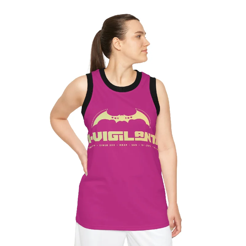 A1-Vigilante Unisex Basketball Jersey (AOP) Vintage Jersey Tee