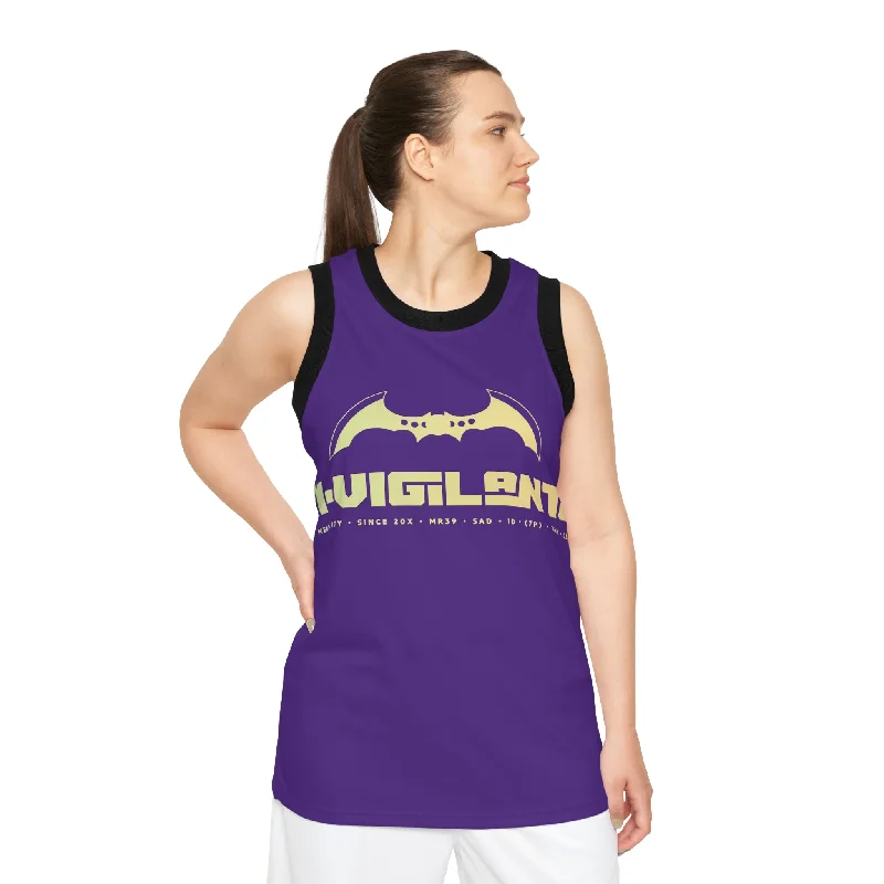 A1-Vigilante Unisex Basketball Jersey (AOP) Chic Jersey Tee