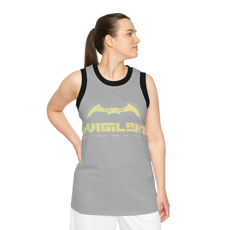 A1-Vigilante Unisex Basketball Jersey (AOP) Budget-Friendly Jersey Tee