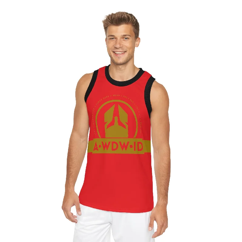 A1- Who Dares Wins (ID)  Unisex Basketball Jersey (AOP) Boutique Jersey Tee