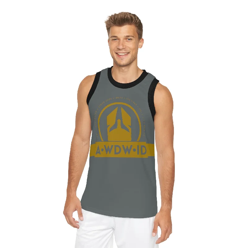 A1- Who Dares Wins (ID)  Unisex Basketball Jersey (AOP) Affordable Jersey Tee