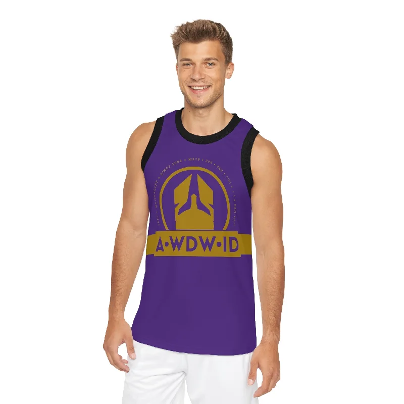 A1- Who Dares Wins (ID)  Unisex Basketball Jersey (AOP) Spring Jersey Blouse