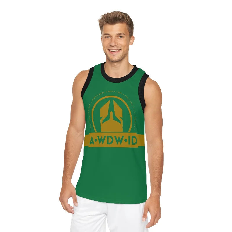 A1- Who Dares Wins (ID)  Unisex Basketball Jersey (AOP) Stylish Jersey Top