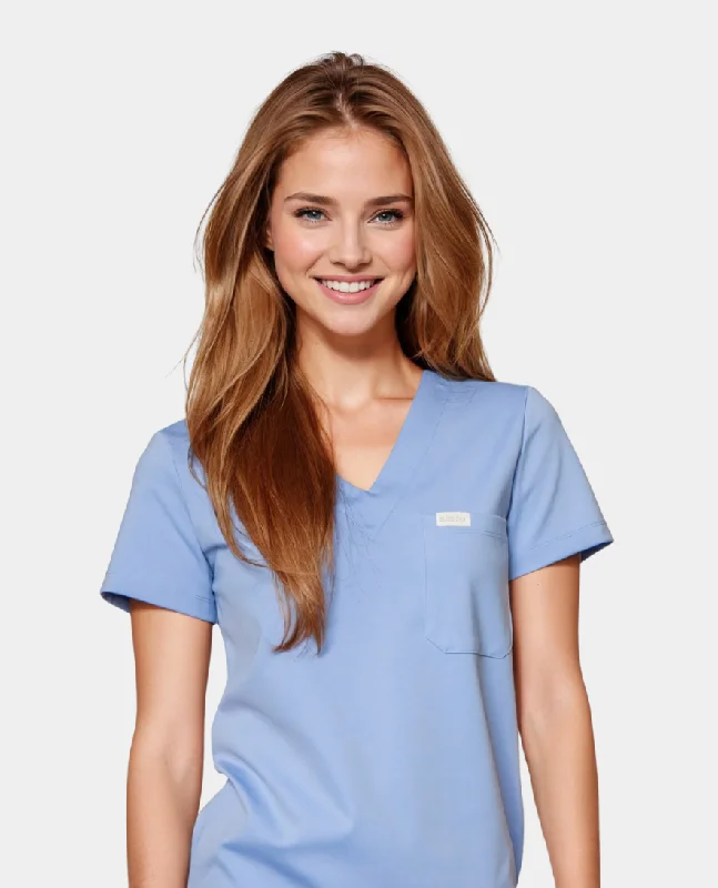 Addison Jersey Stretch Top Premium Jersey Tee