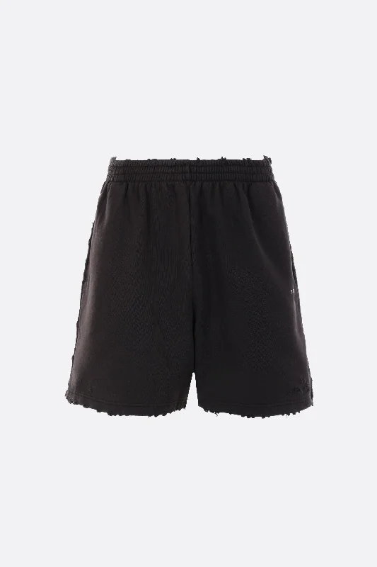 jersey oversized shorts Asymmetrical Jersey Blouse